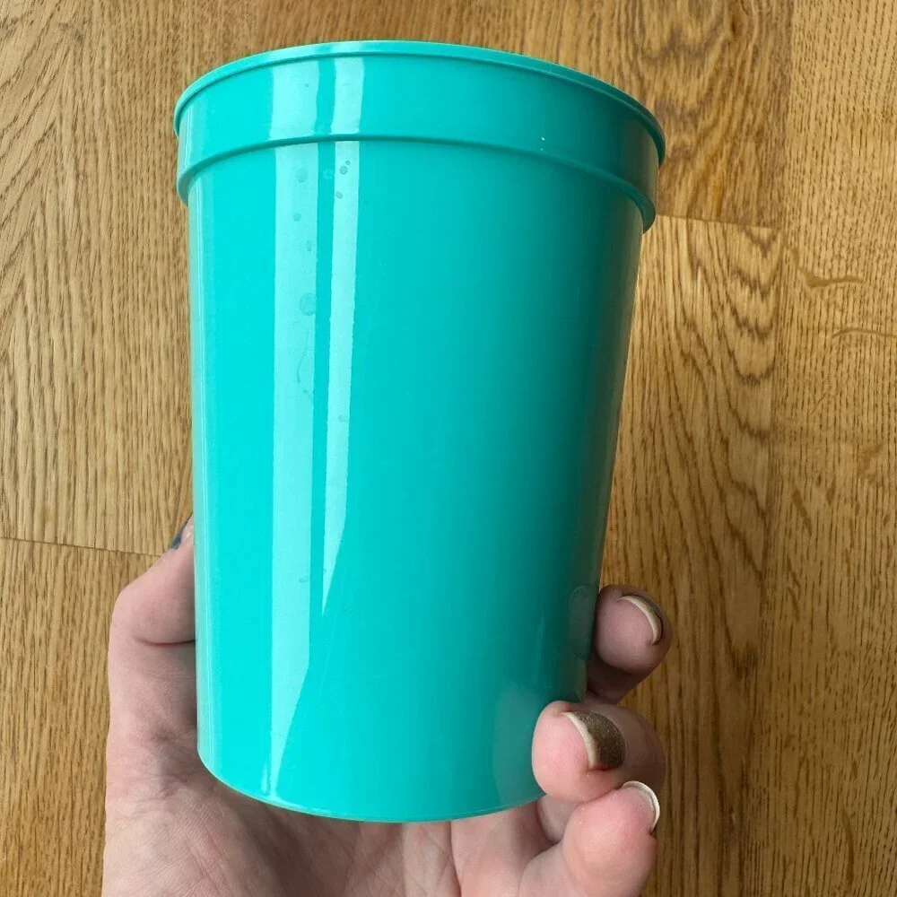 Mermaid Party Cups Set of 4 Pink Green Purple Party Favor Cups